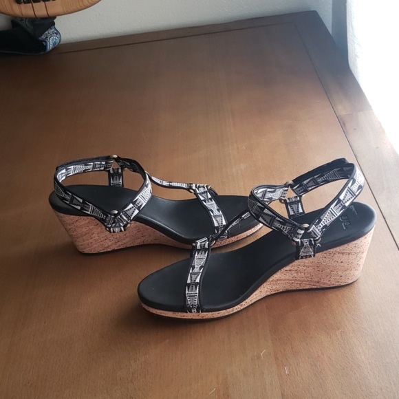 Teva sz 10 Arabelle universal wedge cork sandal - Picture 7 of 8